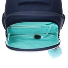 Рюкзак каркасный Grizzly, 36 х 28 х 20 см, светодиодная подсветка с брелоком, синий - Фото 9