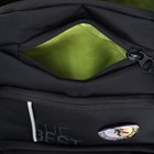 Рюкзак молодёжный Grizzly, 45 х 32 х 23 см, эргономичная спинка, чёрный, салатовый - фото 9585632