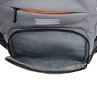 Рюкзак школьный, 40 х 25 х 13 см, Grizzly 255, эргономичная спинка, отделение для ноутбука, серый/чёрный RB-255-1 - Фото 8