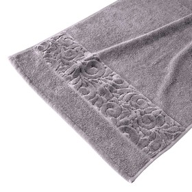 Полотенце Arya Home, 550 гр, размер 50x90 см, цвет тёмно-бежевый