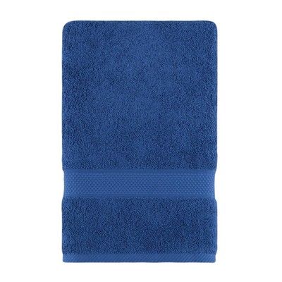 Полотенце, размер 30x50 см, цвет темно-синий