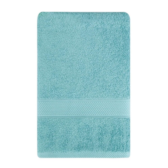 Полотенце махровое Arya Home Miranda Soft, 450 гр, размер 50x90 см, цвет аква