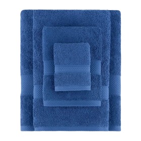 Полотенце махровое Arya Home Miranda Soft, 450 гр, размер 50x90 см, цвет тёмно-синий