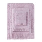 Полотенце Arya Home Isabel Soft, размер 30x50 см, цвет пудровый - Фото 1