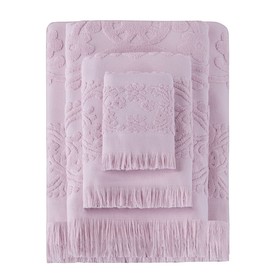 Полотенце Arya Home Isabel Soft, размер 30x50 см, цвет пудровый