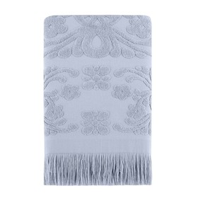 Полотенце махровое Arya Home Isabel Soft, 520 гр, размер 50x90 см, цвет серый