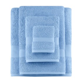 Полотенце махровое Arya Home Miranda Soft, 450 гр, размер 30x50 см, цвет светло-голубой