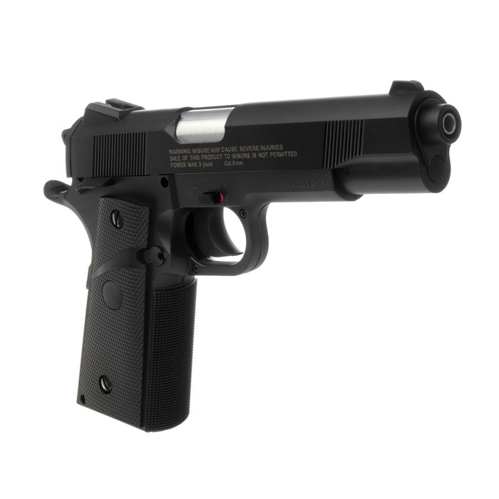 Пистолет страйкбольный "Stalker SC1911P" кал. 6 мм, пластиковый корпус, до 105 м/с - фото 1906033964