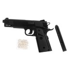 Пистолет страйкбольный "Stalker SC1911P" кал. 6 мм, пластиковый корпус, до 105 м/с - Фото 4