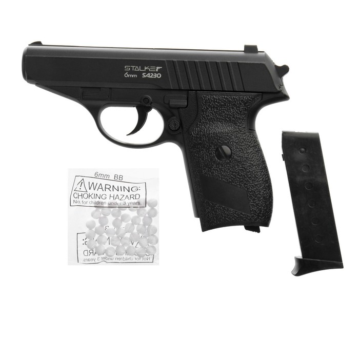 Пистолет страйкбольный "Stalker SA230" кал. 6 мм, металлический корпус, до 80 м/с - фото 1906033973