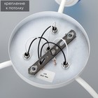 Люстра «Оникс» BayerLux, 3×15 Вт E27, белый-синий, 50×15×15 см - Фото 7