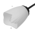 Люстра «Оникс» BayerLux, 3×15 Вт E27, черный-белый, 50×50×15 см - Фото 5