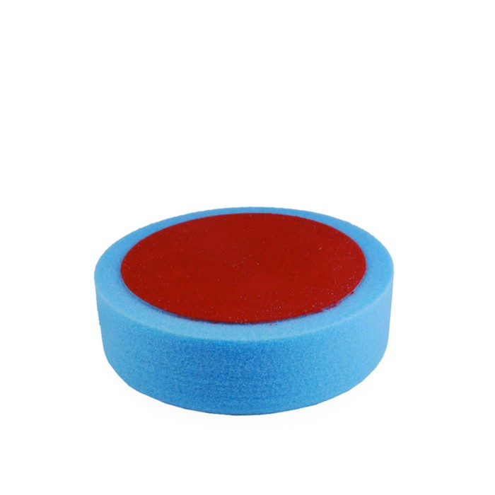Губка полировальная Holex, на липучке, синяя, 150 х 50 мм