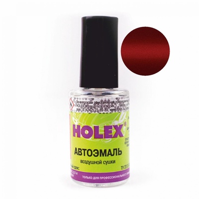 Краска с кисточкой Holex 136, красный сплав, 8 мл
