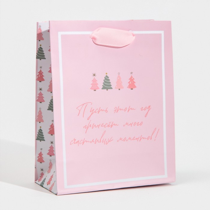 Пакет ламинированный вертикальный «Зимние радости», 12 х 15 х 5,5 см