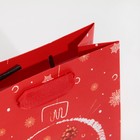Пакет ламинированный вертикальный «Новогодняя заря», 12 × 15 × 5,5 см - Фото 5