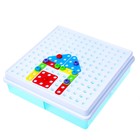 Конструктор «Болтовая мозаика: Фантазии», с отвёрткой и основанием, 180 деталей, уценка 9155519