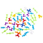 УЦЕНКА Мягкий конструктор детский «Забавные присоски», 50 деталей 9155526