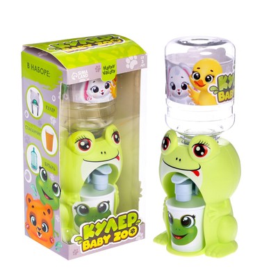 УЦЕНКА Кулер детский для воды Baby zoo «Зверята», 185 мл, МИКС
