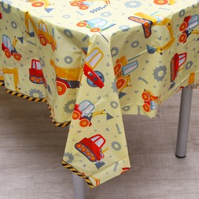 Скатерть «Транспорт», 137 × 274 см