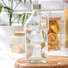 Бутыль стеклянная для соусов и масла «Бурро», 1,1 л, 10×25 см - фото 9845227