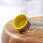 Бутыль стеклянная для соусов и масла «Бурро», 1,1 л, 10×25 см - Фото 2