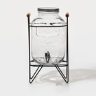 Диспенсер для напитков на подставке «Йоркшир», 5 л, 19×36 см - Фото 2