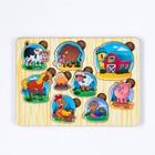 Пазлы деревянные "Домашние животные", 10 деталей, 20х14.5 см - Фото 2