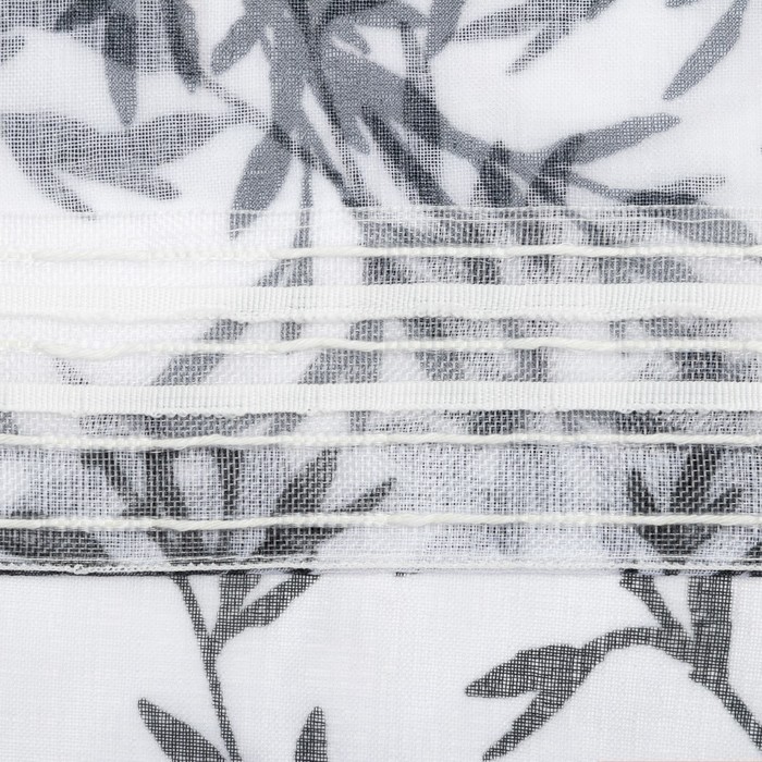 Тюль Этель «Шум листвы, на шторной ленте 280х270 см, 70гр/м2, 100% п/э - фото 1926458098