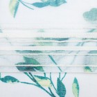 Тюль Этель Green leaves, на шторной ленте 280х270 см, 70гр/м2, 100% п/э - фото 45387965