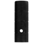 Пеги под ось с резьбой 3/8", 110 мм, стальные, цвет чёрный - фото 24647378