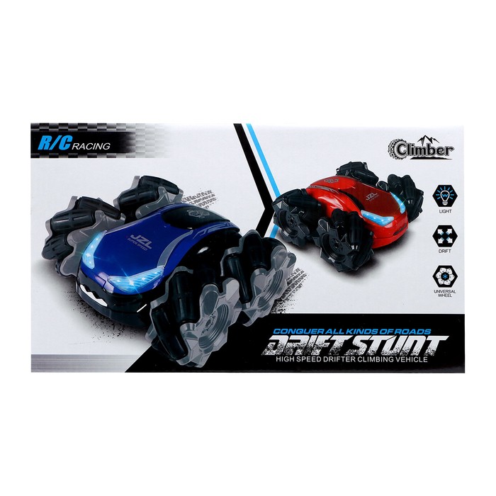 Перевёртыш радиоуправляемый STUNT ELF, работает от аккумулятора, цвет красный 55278