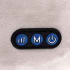 Массажная подушка Luazon LEM-06, 2 вида массажа, ИК-подогрев, 3.7 Вт, АКБ, коричневая - Фото 7