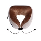 Массажная подушка Luazon LEM-06, 2 вида массажа, ИК-подогрев, 3.7 Вт, АКБ, коричневая - Фото 6