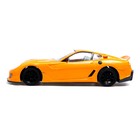 Машина радиоуправляемая «Спорткар», 1:16, работает от батареек, цвет жёлтый - фото 21672738