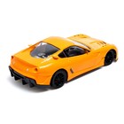 Машина радиоуправляемая «Спорткар», 1:16, работает от батареек, цвет жёлтый - фото 21672739