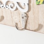 Крючки декоративные дерево "Домик с птичьей клеткой" 3,8х29,5х26 см - фото 41998062