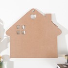 Крючки декоративные дерево "Домик с птичьей клеткой" 3,8х29,5х26 см - фото 41998063