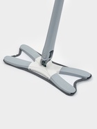 Швабра с отжимом Twist Raccoon, насадка из микрофибры 36×14 см, стальная нержавеющая ручка 125 см - Фото 1