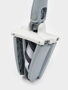 Швабра с отжимом Twist Raccoon, насадка из микрофибры 36×14 см, стальная нержавеющая ручка 125 см - Фото 8