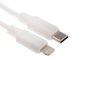 

Кабель Crown 3060CL, Type-C - Lightning, 2 А, 1 м, белый