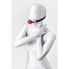 Кляп Anonymo, ABS пластик, 64 см, цвет красный - Фото 7