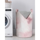 Корзина для хранения вещей «Розовый дым», размер 40х60 см - Фото 1