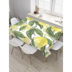 Скатерть на стол «Дерево лимона», прямоугольная, оксфорд, размер 120х145 см