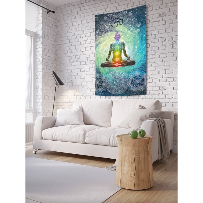 Декоративное панно с фотопечатью «Медитация», вертикальное, размер 100х150 см - Фото 1
