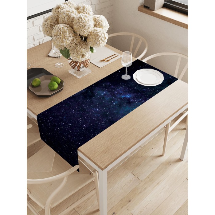 Дорожка на стол «Космический мир», оксфорд, размер 40х145 см - Фото 1