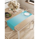 Дорожка на стол JoyArty «Бирюзовый переход», оксфорд, размер 40×145 см - Фото 1