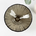 Ваза стеклянная для фруктов «Фейерверк», 350 мл, 15×7,5 см, цвет серый - Фото 2