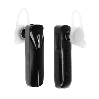 УЦЕНКА Беспроводная bluetooth-гарнитура для телефона, W-49, крепление за ухо, чёрная