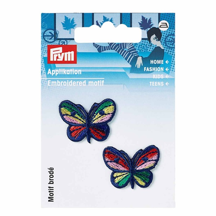Аппликация «Синие бабочки», малая Prym - Фото 1